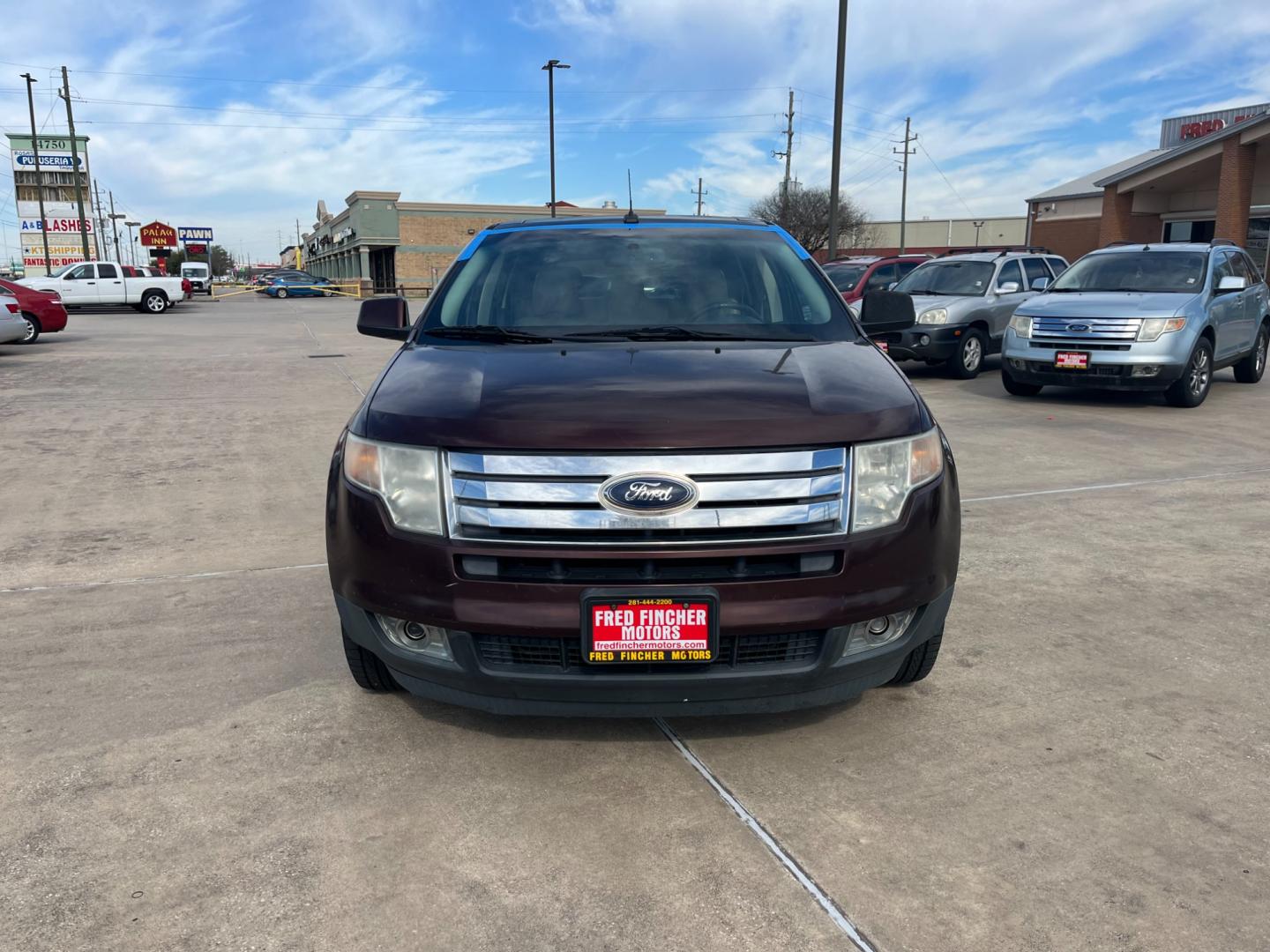 2009 BROWN /TAN Ford Edge (2FMDK39C09B) , Automatic transmission, located at 14700 Tomball Parkway 249, Houston, TX, 77086, (281) 444-2200, 29.928619, -95.504074 - Photo#1